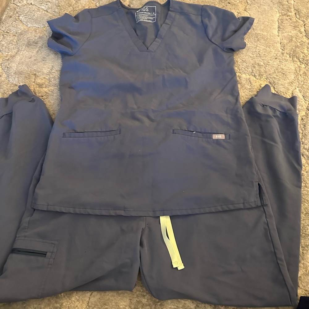 Figs Scrubs - Space Navy